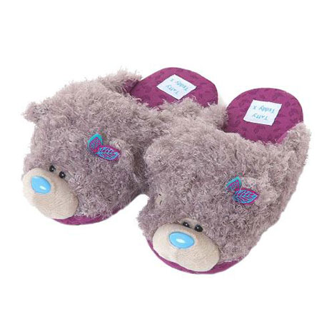 Me to You Bear Purple Slippers Size 5/6 £10.80
